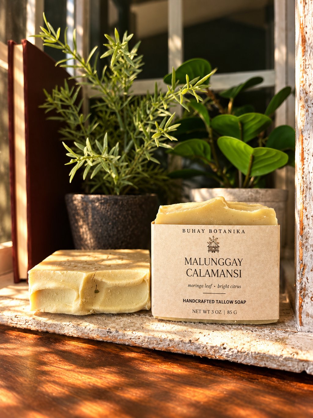 Malunggay Calamansi - Botanical Soap